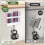Large Acrylic Straw Holder Small Kitchen Accessories Container A 3
