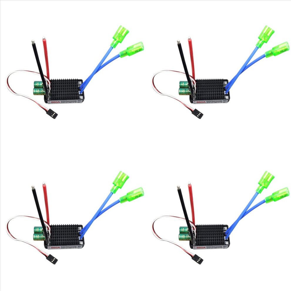 High Power 12V-24V Waterproof Rc Brush Esc For Rc Car And Boat 860A 4852609118992