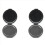 Fingerprint ink Pad No-Wash Quick-Drying Quick-Drying ink Pad - Black 1