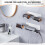 Hair Tool Organizer Wall Mount, Hair Dryer Holder 5
