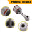 Air Suspension Compressor Repair Kits Piston Rod for 7