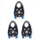 Rock Climbing Pulley Heavy Duty Single Fixed Swing Pulley Black 1