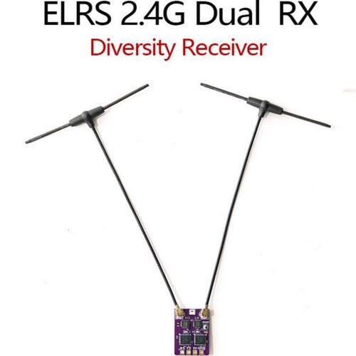 ELRS 2.4G Diversity Receiver for FPV RC Racing Long Range Drone 1