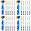 10pcs Valve Core for Presta,Valve Core Bike Bicycle Replacement 1