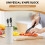 Universal Knife Holder,for Protecting Blade Space Saver(White) 4