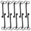 10PCS Stainless Steel Candle Wick Trimmers 1