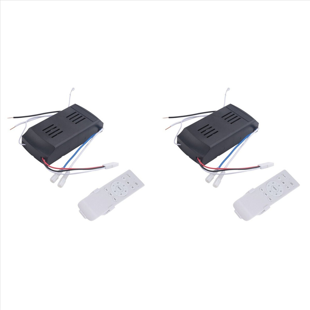 Ceiling Fan Remote Control Kit Replacement, 50W 6-Speed & Timing