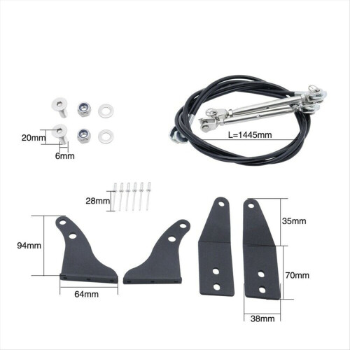 Limb Risers Kit for JK 2007-2017 2