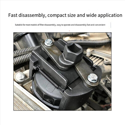 Universal Adjustable Two-Jaws Oil Filter Wrench Filter 60-80mm Filter 2