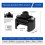 Universal Adjustable Two-Jaws Oil Filter Wrench Filter 60-80mm Filter 4