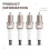 4Pcs Car Spark Plugs for CS95 CS85 CS75 Plus T -K 2.0T 6