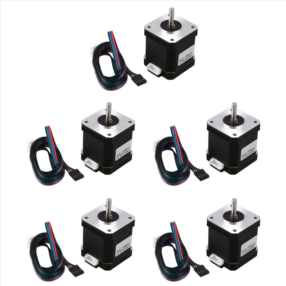 1Pcs Nema 17 Stepper Motor 48Mm Nema17 Motor 42Bygh 2A 4-Lead 4852609159148