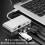 USB C Ethernet Multiport Adapter, 4-in-1 USB C Hub 100Mbps Ethernet, 2