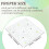 5 Pieces Quilting Template Set Sewing Machine Ruler Hand Patchwork 4