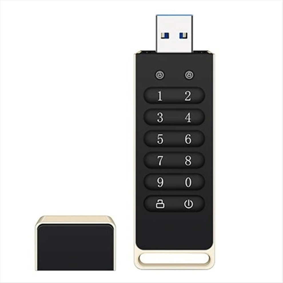 Encrypted Usb Flash Drive 64Gb Hardware Password Memory Stick 4852609140634