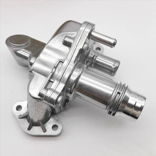 FOR XF Engine Coolant Aluminum thermostat housing 2