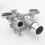 FOR XF Engine Coolant Aluminum thermostat housing 2