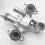 FOR XF Engine Coolant Aluminum thermostat housing 4