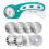 45mm Rotary Cutter for Fabric with 8Pcs Rotary Blades 2