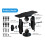 Aluminum Fish Finder Mount Base, for 2