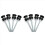 4Pcs Universal Baby Gate Threaded Spindle Rod, M8 Replacement B 1