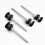 4Pcs Universal Baby Gate Threaded Spindle Rod, M8 Replacement B 4