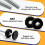 4Pcs Universal Baby Gate Threaded Spindle Rod, M8 Replacement B 6