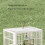 1pc Birdcage Parrot Villa Cage Large Space 5