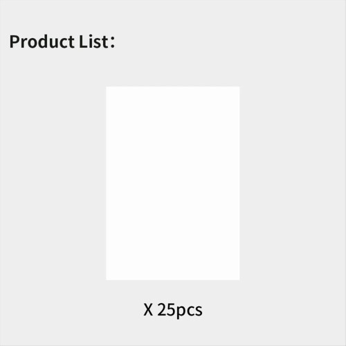 25Pcs A4 Card Paper Smooth Easy to Cut for 3D Printer B 1