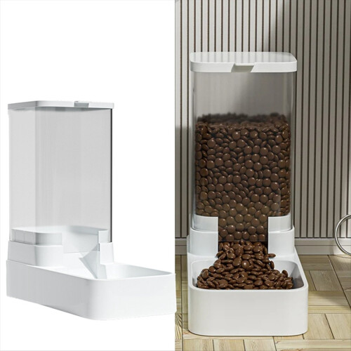 Dog Automatic Feeder Cat Automatic Feeder and Cat Feeder Food Storage 2