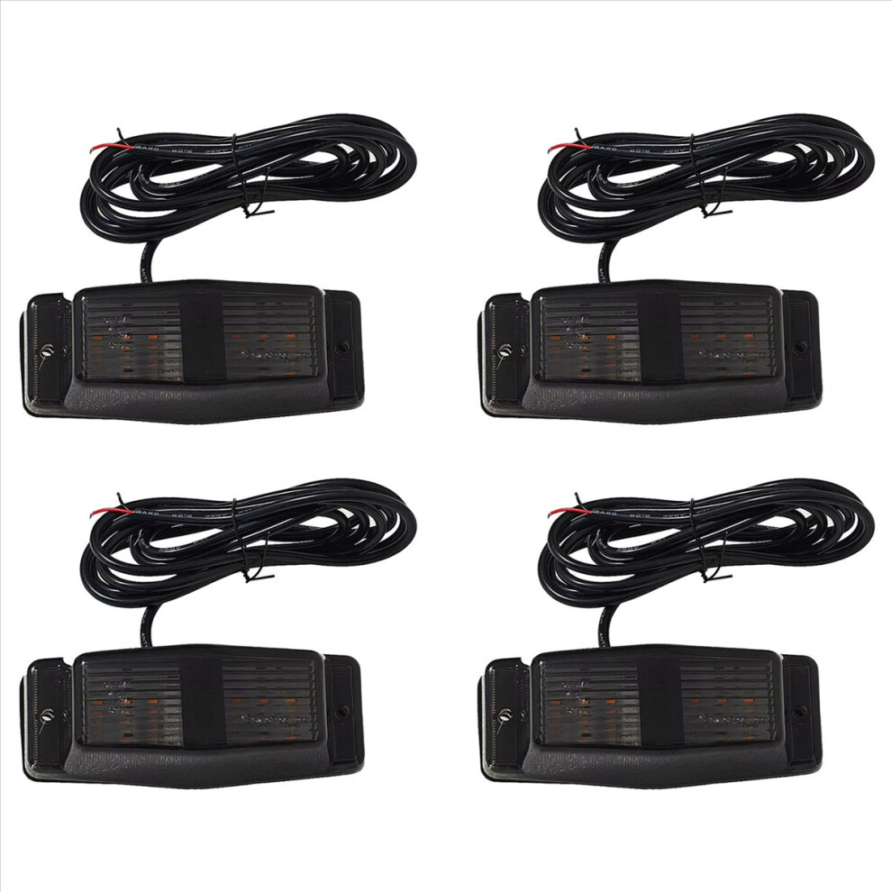 Smoked Front Grill Led Marker Lamp For Man Amber/Light 4852609176596
