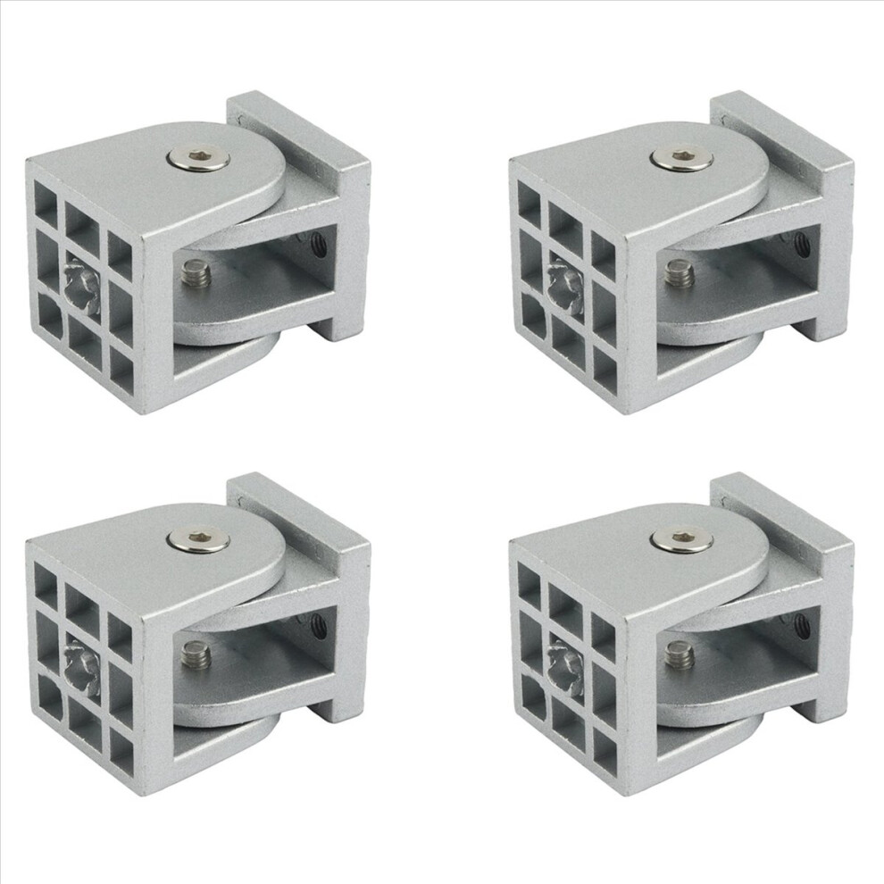 Flexible Hinge Pivot Joint Right Angle Connector For Aluminum Profile 4852814296393