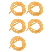 Natural Latex Rubber Band Tube Elastic 2x5mm Yellow size:1M