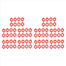 8PCS Dumbbell Nut, Collars for Barbells Training Accessories