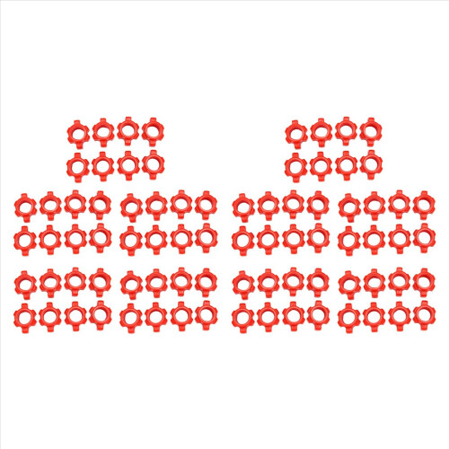 8PCS Dumbbell Nut, Collars for Barbells Training Accessories