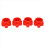 8PCS Dumbbell Nut, Collars for Barbells Training Accessories 3