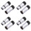 Male/Female Compact XLR Microphone Solder Adapter 1