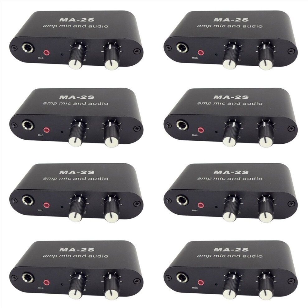 3.5Mm Condenser Microphone Amplifier Preamplifier Mixing Board Ma-2S 4852609174417