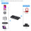Portable Headphone Amplifier 3.5mm Stereo Audio GAIN Switch 3