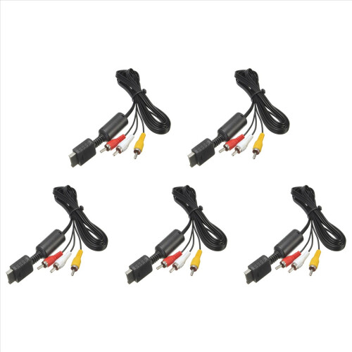 For 2 3 PS2 AV A/V Component Cable Cord Wire
