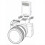 Mini 2in1 LED Fill Light + Speedlite Bi-Color Adjustable 2500-6500K 3