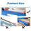 16Inch-3 mm Heat Seal Strips PTFE Tapes Sealer Replace Elements 6Pc 3