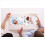 6 Rolls 1/8 Whiteboard Tape Thin White Board Tape 108 Feet Per Roll 6