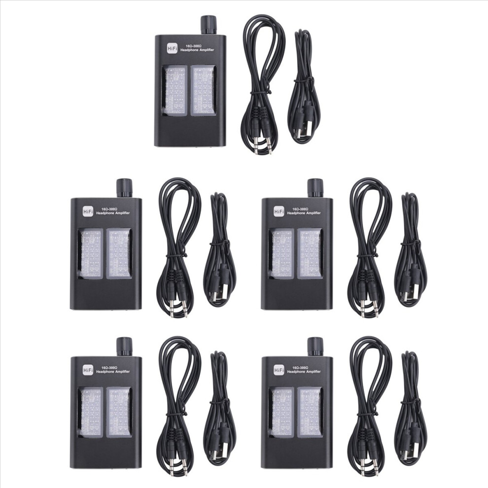 Class-A 16-300 Ohm Hifi Headphone Earphone Amplifier 3.5Mm Jack Aux 4852609174455