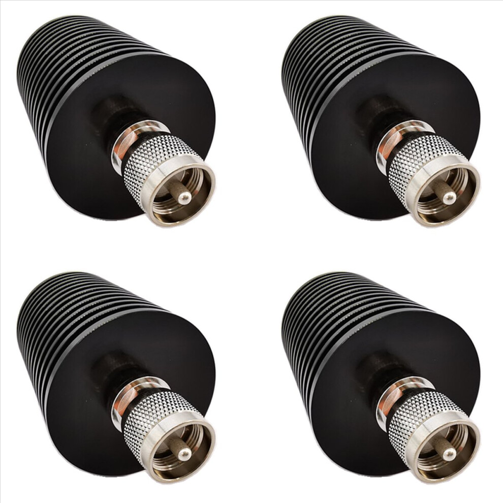 Coaxial Dummy Load 50W U Style Uhf Pl259 M Male Plug Connector Black 4852814298977