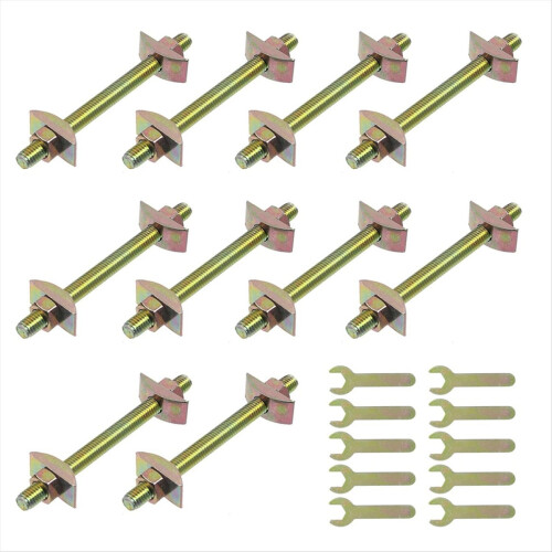 10 Sets Countertop Connector Bolts,Table Top Fasteners,A