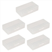Caja para Pila Bateria 18650 Portapila Portabateria Transparente