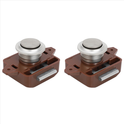 1 Pc Car Push Lock RV Caravan Home Cabinet Drawer Latch Button Locks