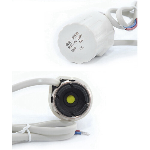 M30 X 1.5mm Electric Floor Heating TRV Constant Temperature Radiator 2
