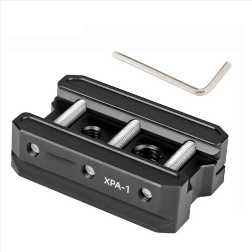 Quick Release Plate Rail Hunting Tripod Dovetail Mount Adapter 1